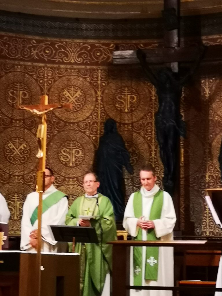 Homélie du Père Stéphane Aulard à l’occasion de l’installation du Père Jérôme Thuault comme curé de St Pierre de Charenton