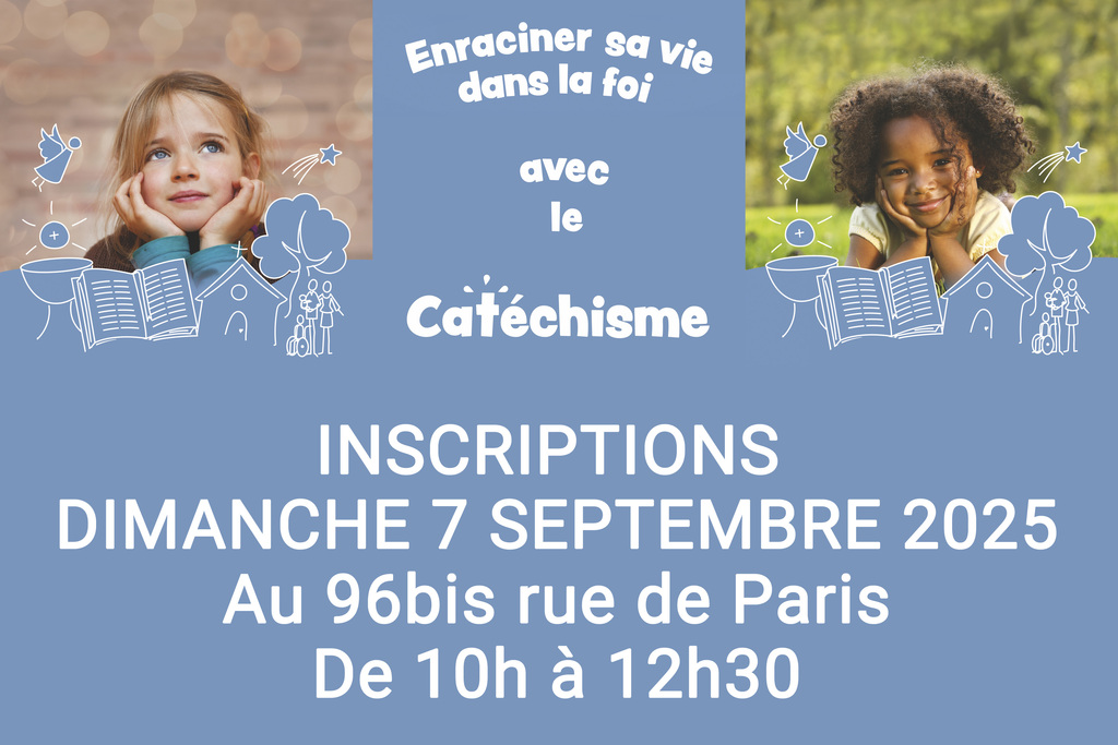 Inscriptions catéchisme 2025-2026
