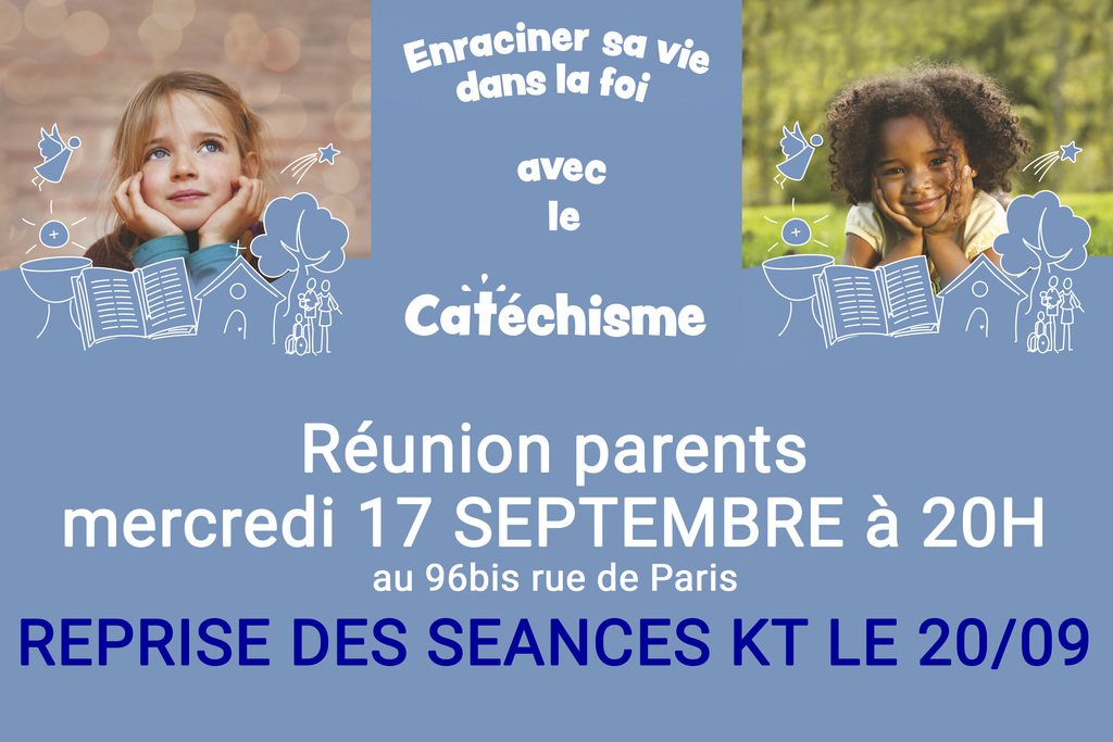 Inscriptions catéchisme 2025-2026