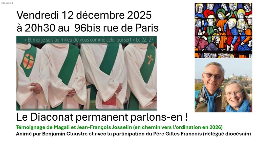 Tout savoir sur le diaconat permanent !