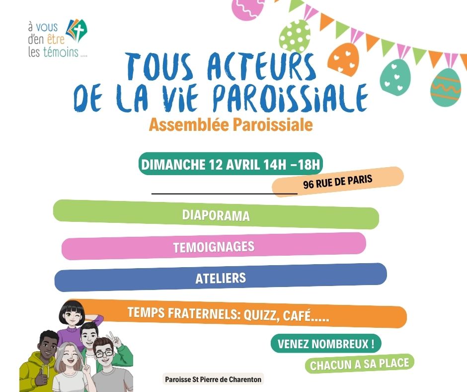 Retenez la date ! : 12 avril de 14h à 18h